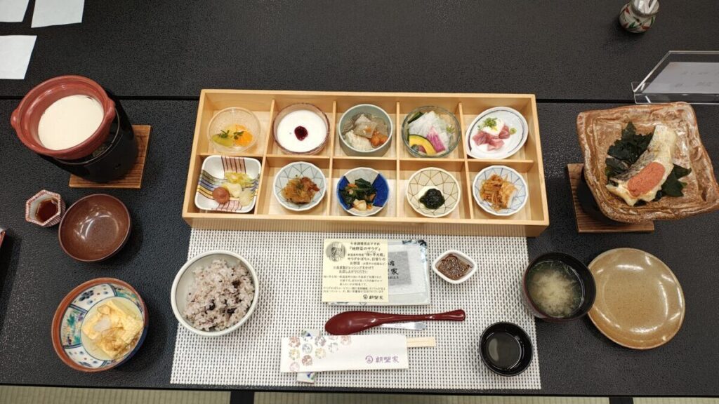 朝野家・朝食
